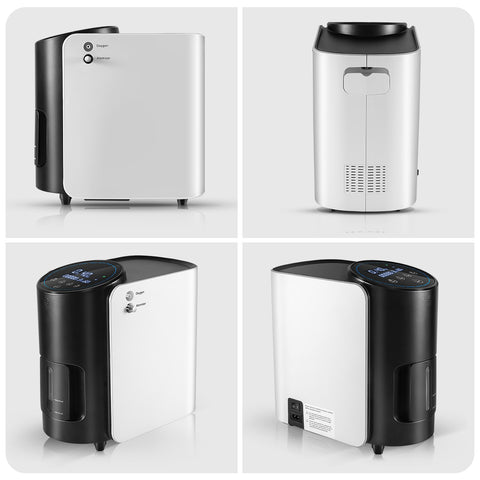 Portable Oxygen Concentrator 2.0 with Adjustable Flow Full Oxygen Therapy at Home