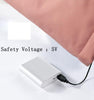 Image of Men Women Thick USB Heated Coat Waterproof Windbreaker