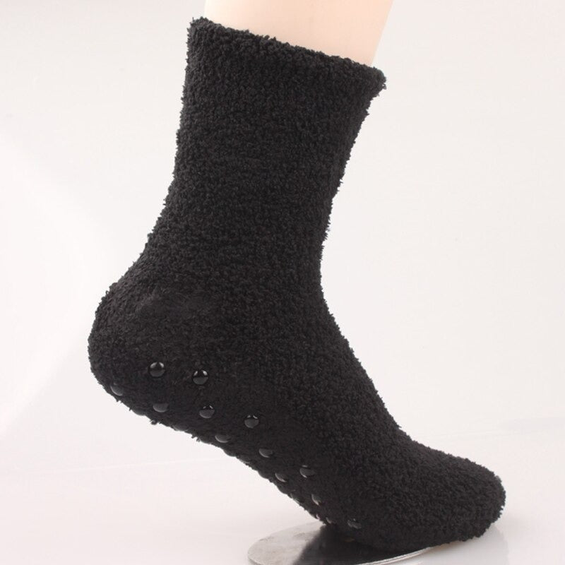 mens slipper socks with grippers