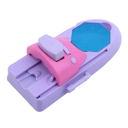 Manual Art Nail Machine Nail Printer with 6 Pcs Metal Stamping Plates Nail Painter for Manicure