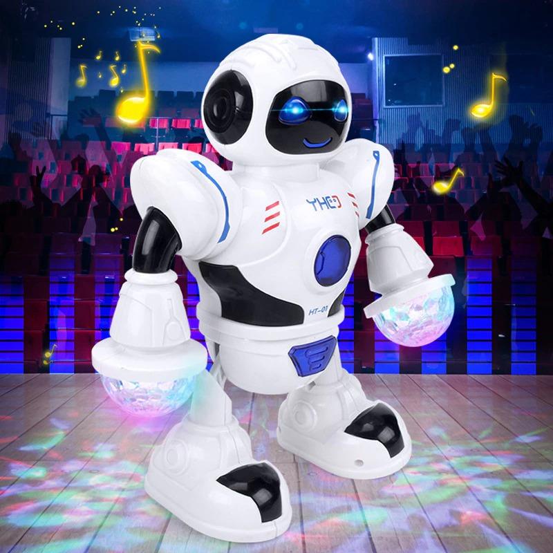 Newest Space Dazzling Music Smart RobotWalking Dancing Robot