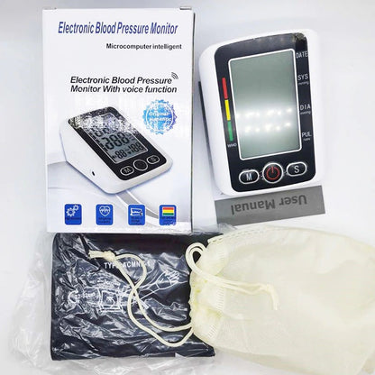 Best Blood Pressure Monitor System for Home Use BP Messure Machine
