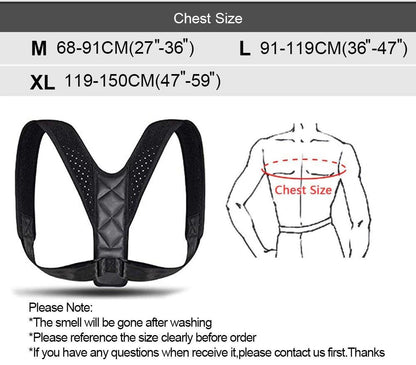 Comfort Posture Corrector Back Support Brace for Men and Women, Clavicle