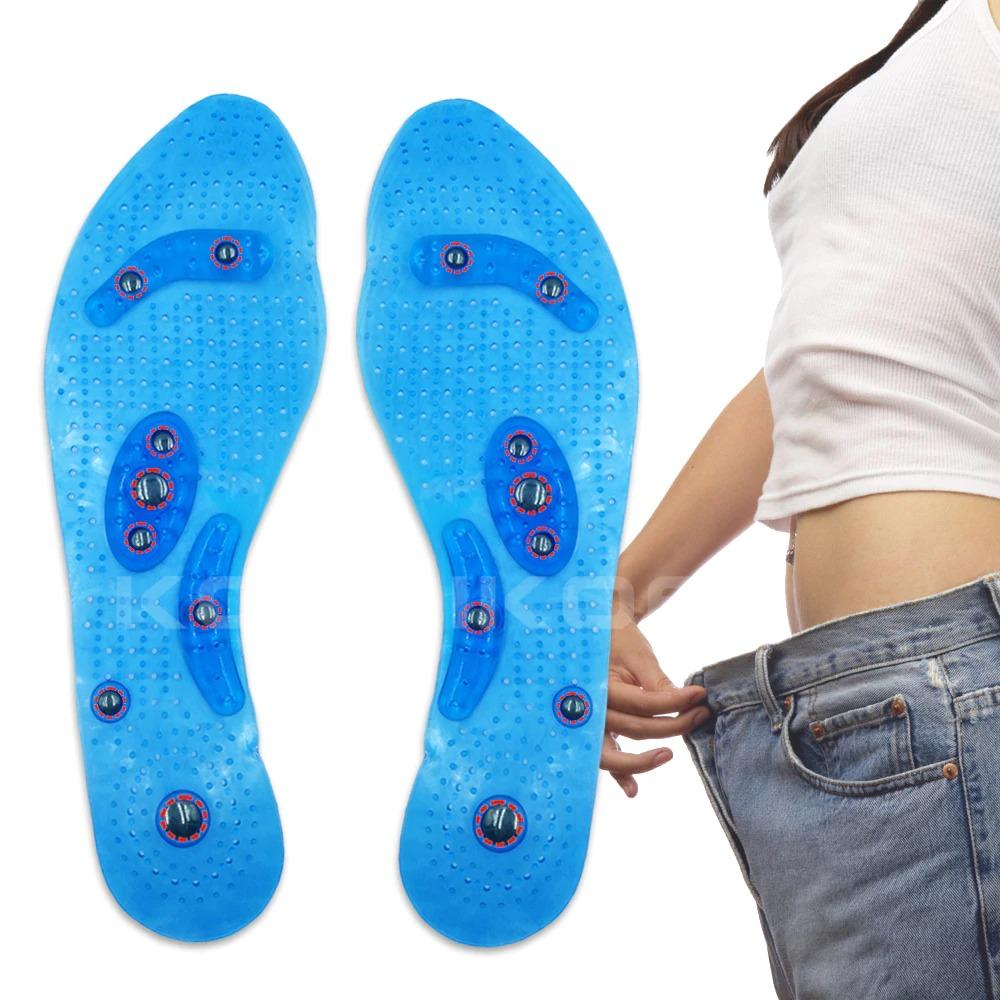 Acupressure Slimming Insoles, Small (Size 23cm to 26cm)