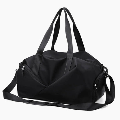 Fashion Weekend Bag Shoulder Weekend Bag Women with Zipped Pockets Overnight Bag