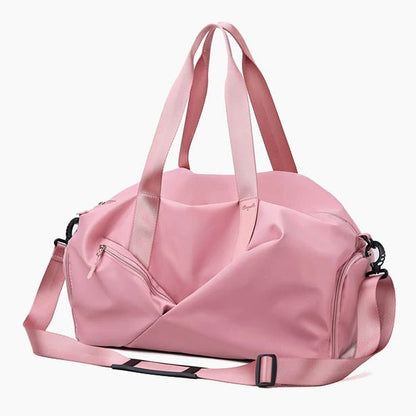 Fashion Weekend Bag Shoulder Weekend Bag Women with Zipped Pockets Overnight Bag