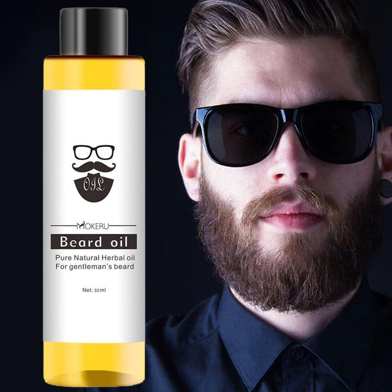 Beard Growth Oil 30ml 100% Natural Ingredients Growth Oil For Men Beard