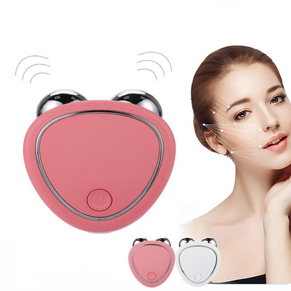 Microcurrent Facial Massager Lift Machine Roller Tightening Face Toner Device Rejuvenation Skin