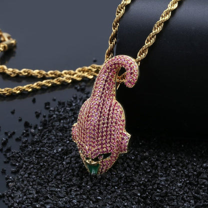 Iced Out Super Majin Buu Pendant Necklace