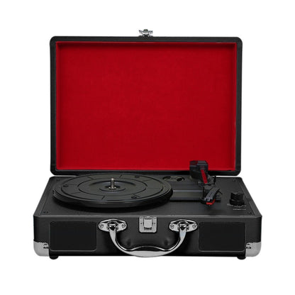 Vintage  Record Player with Built In Speakers Vinyl Gramophone Record Player with Speakers