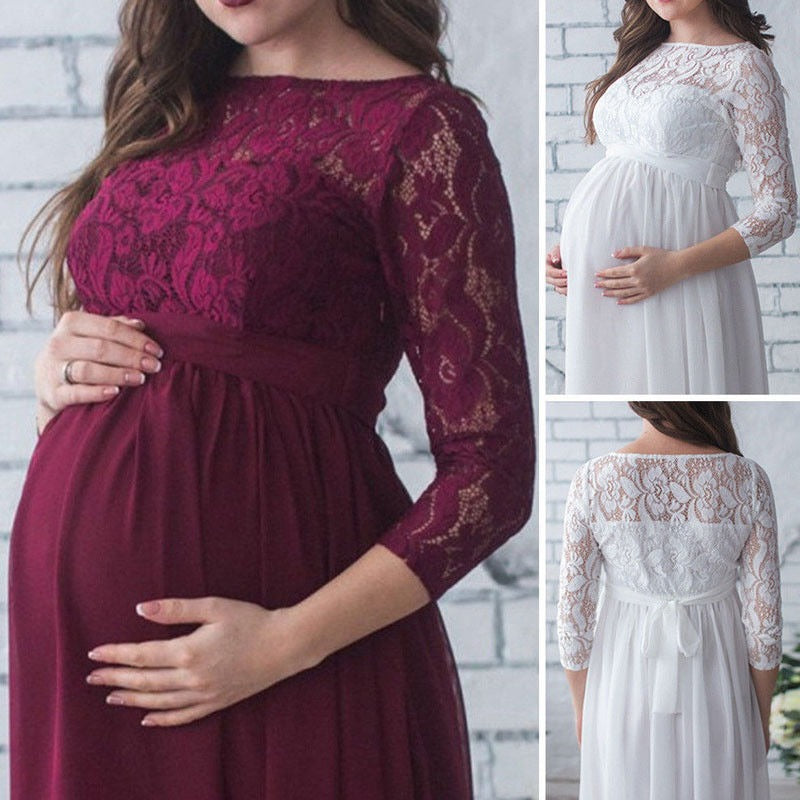 Long Sleeve Maternity Dress