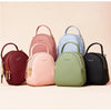 Image of leather backpack ladies