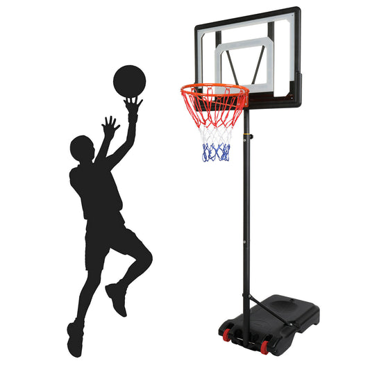 Adjustable Basketball Net Up to 2.1m Basketball Hoop And Stand
