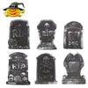 Image of Halloween Graveyard Decorations - Tombstone Decoration
