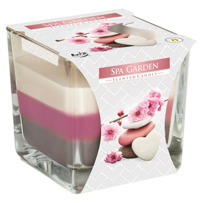 Scented Candel In Glass Jar