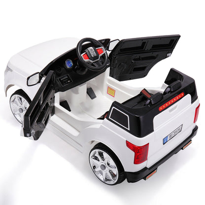 Toddler Electric Car White 6v | Kids Electric Car