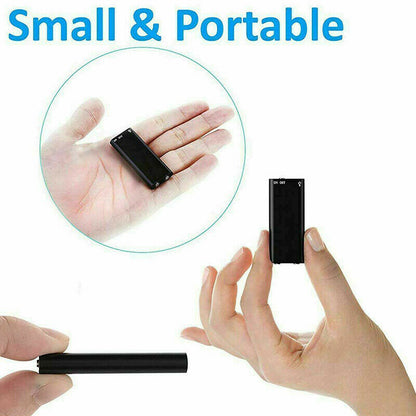 Mini Voice Recorder - Mini Audio Recorder - Mini Recording Device - Smallest Hidden Audio Recorder