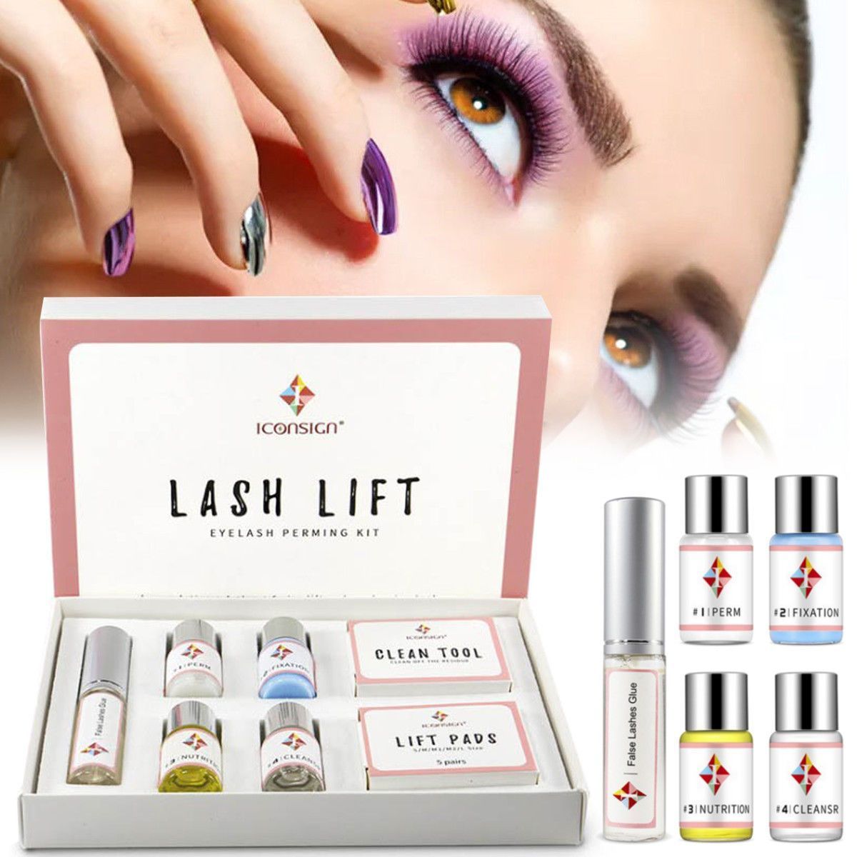 Lash Lift Kit - Eyelash Curling Perm Kit - Balma Home