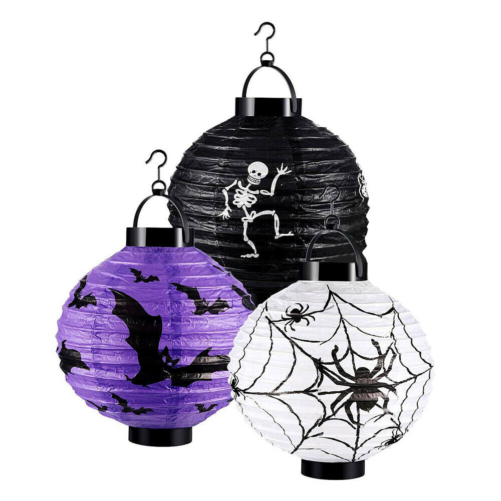 Halloween Paper Lanterns - Pumpkin Paper Lanterns