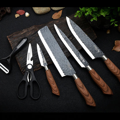 Stainless Steel Non Stick Professional Knife Set