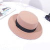 Image of Woolen Women Hat Wide Brim Fedora Felt Fedoras Hats