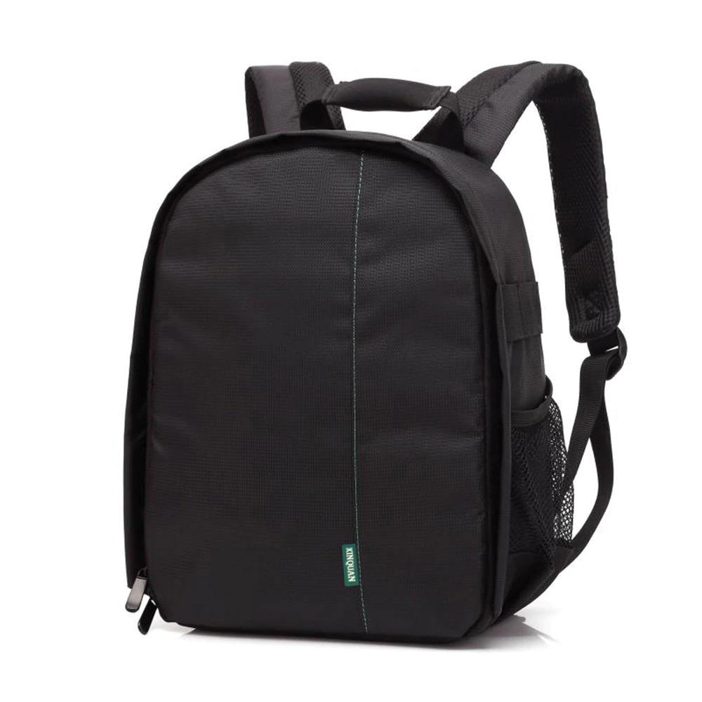 Waterproof Waxed Canvas Camera Backpack Fit 15.6 Inches Laptop