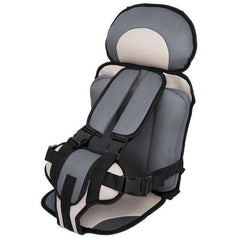 Child Secure Seatbelt Vest - Portable Safety Seat Gray