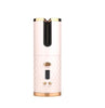 Image of USB Rechargeable Cordless Hair Curler Automatic Iron Wireless Hair Curler  LCD Digital Display Wireless Curler