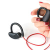 Image of wireless headphones for gym